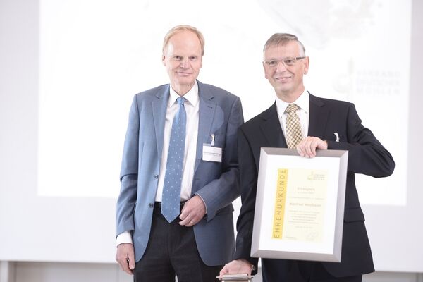 Verleihung des Mühlenehrenpreises an Manfred Weizbauer